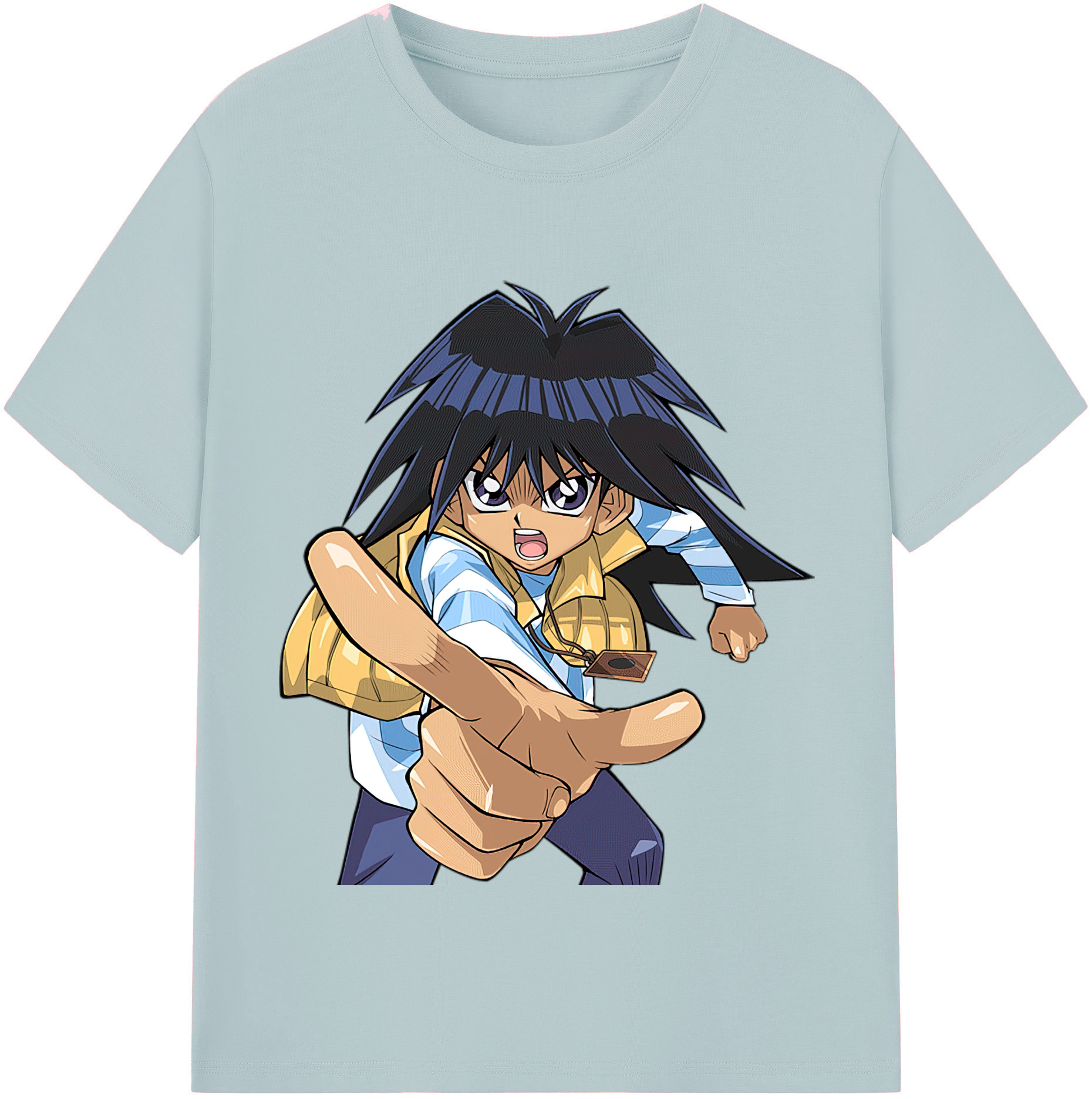 （画像用） 遊☆戯☆王 Yu-Gi-Oh! 綿100％半袖Tシャツ（フロントプリント）